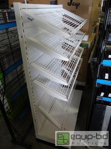 lot 780 image: (5) Misc Merchandising Shelves