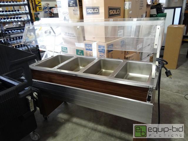 lot 786 image: Vollrath 4 Well Steam Table