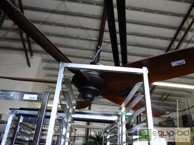 lot 800 image: Wooden Blade Ceiling Fan