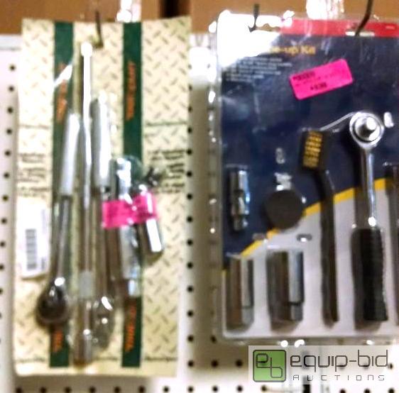 lot 1004 image: 2 - 7 pc socket sets 7pc 38 drive socket set...