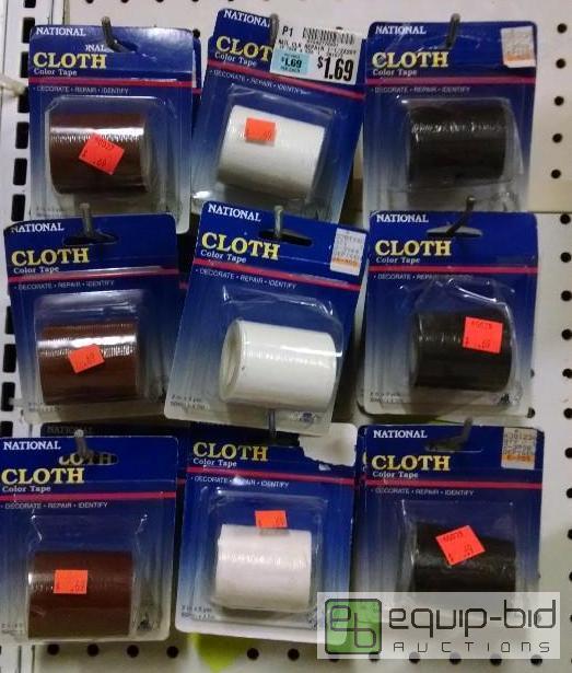 lot 1013 image: 18 rolls cloth repair tape 2&nbspinch by 5 y...