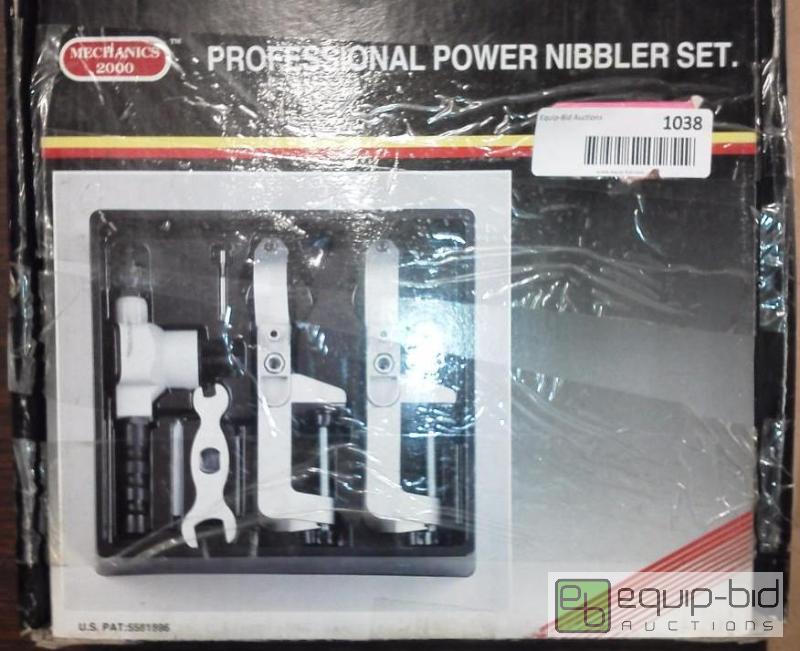lot 1038 image: professional power nibbler set mechanics 2000...