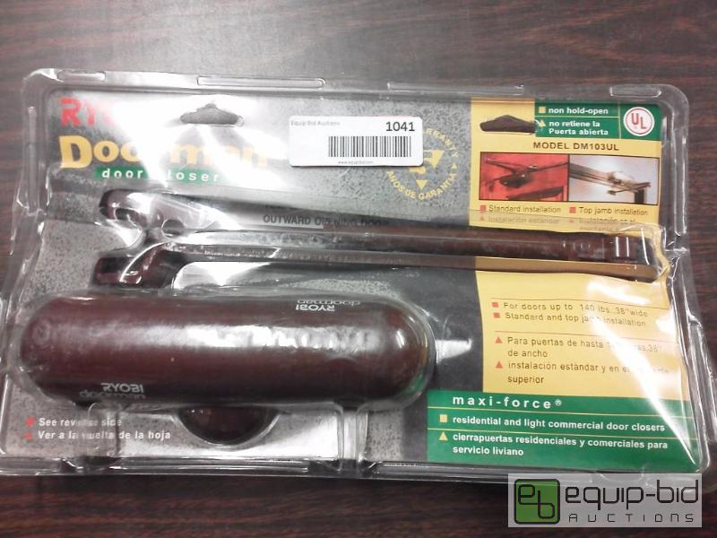 lot 1041 image: Rtyobi&nbspdoorman door closer model dm103ul...