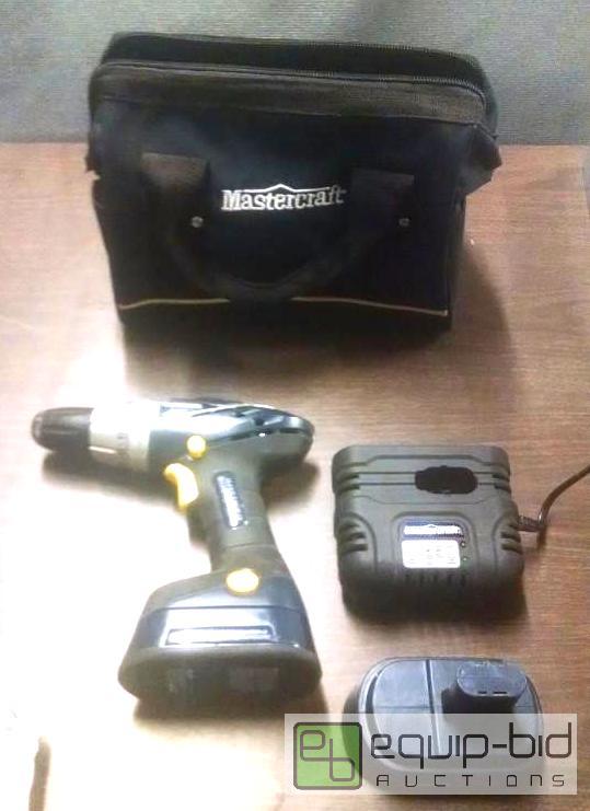lot 1044 image: mastercraft&nbsp14.4 volt cordless compact d...