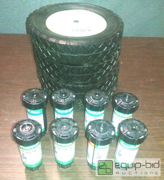 lot 1066 image: Rainbird 2 12 inch sure pop lawn sprinkler h...