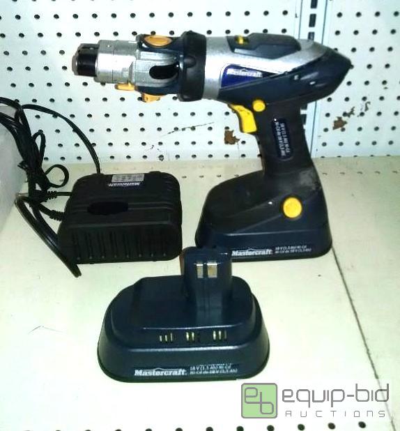 lot 1082 image: Mastercraft&nbsp18 volt cordless swing drill...