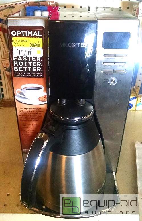 lot 1110 image: MR coffee 10 cup coffee maker&nbsp Customer ...