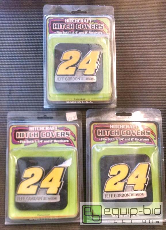 lot 1120 image: qnty 3 Jeff Gordon hitch covers fits 1 14 an...