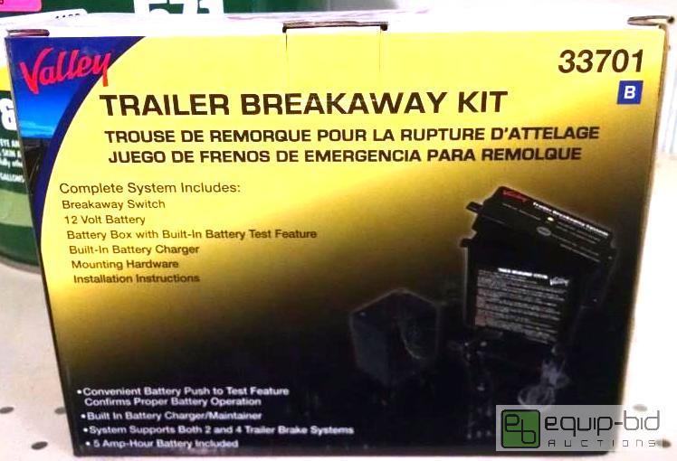 lot 1140 image: Valley trailer break away kit#33701...