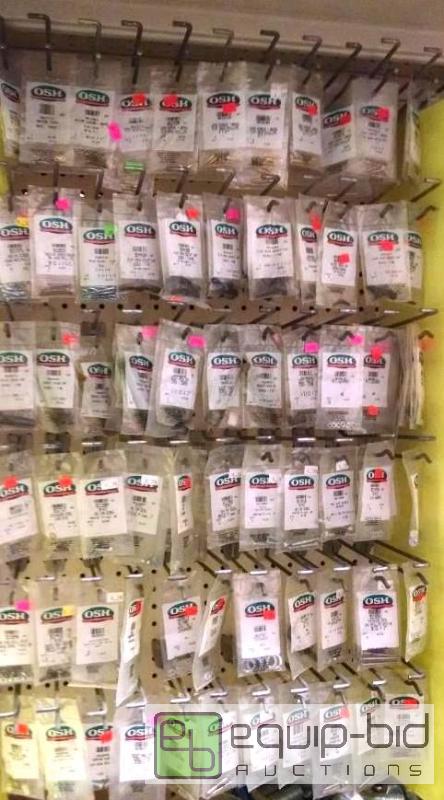 lot 1160 image: 138 bags of misc hardware includes cap screws...