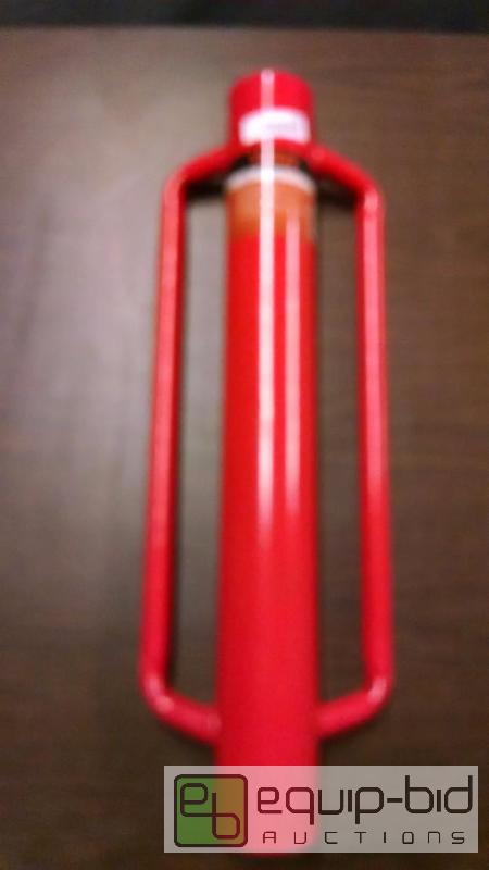 lot 1168 image: Valley fence post driver 3.5 inch x 28 inch &...