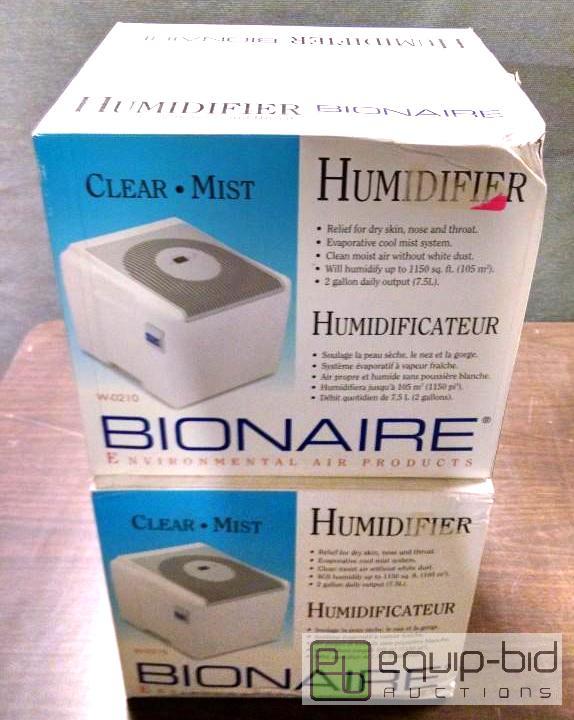 lot 1175 image: Qnty 2 Bionaire&nbspclear mist humidifier mo...