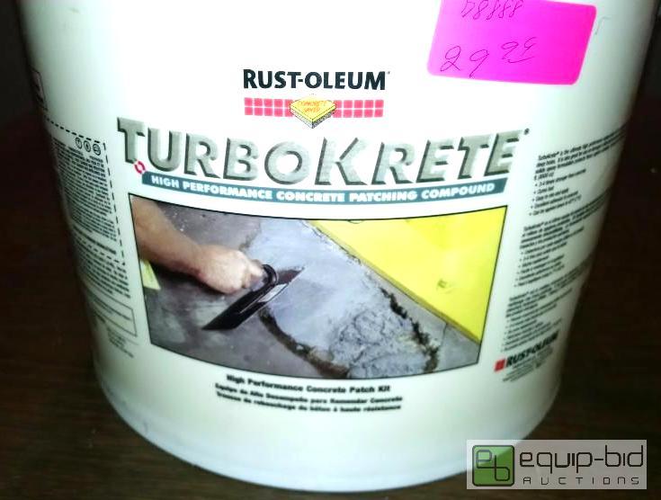 lot 1185 image: Turbokrete high performance concrete patching...