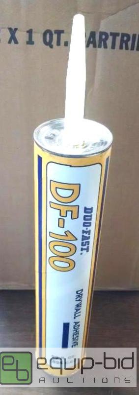 lot 1207 image: Qnty 12 tubes of Duo Fast df100&nbspdrywall ...