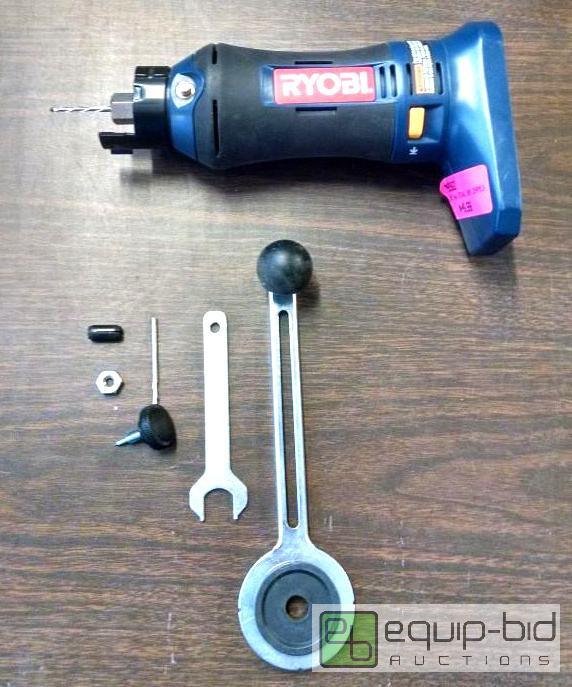 lot 1218 image: Ryobi&nbspSpiral saw 18 volt Model ZRP53 Inc...