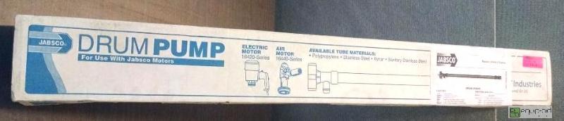 lot 1219 image: Jabsco&nbspDrum pump tube impeller for use w...