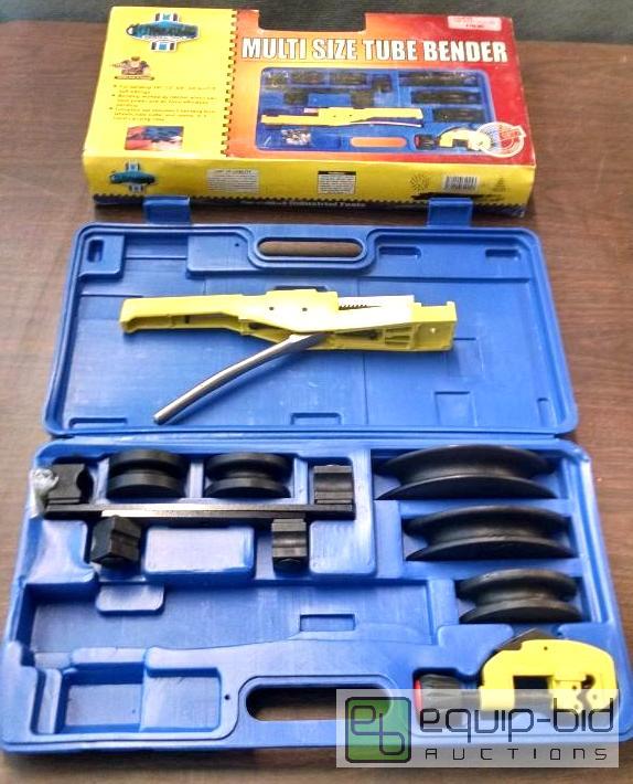 lot 1220 image: Multi size tubing bender for bending 38 inch...