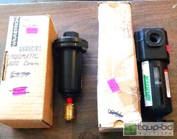lot 1233 image: Speedaire 42L50 mist lubricator and Wilkerson...