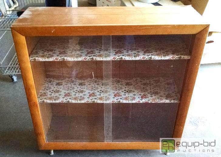 lot 1234 image: Rustic homemade display case 36 12 inch wide...