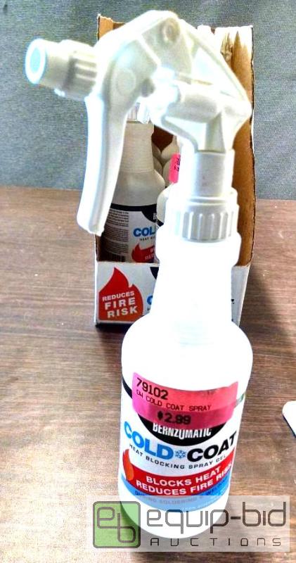lot 1249 image: 8 bottles Benzomatic heat blocking gel used f...