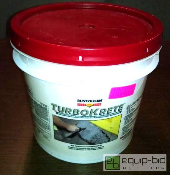 lot 1252 image: Turbokrete high performance concrete patching...