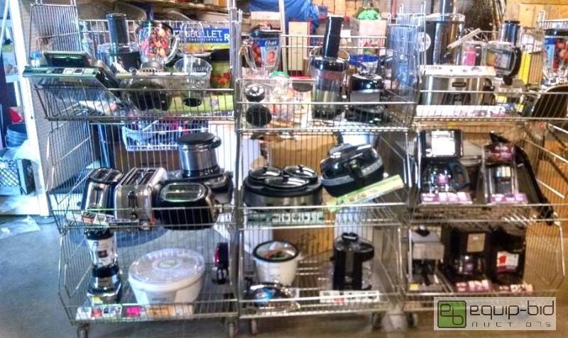 lot 1282 image: 31 pcs Kitchen Appliances non working store d...