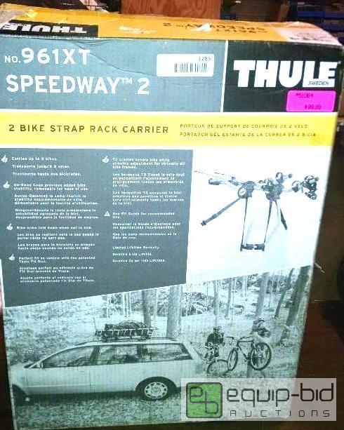 lot 1285 image: Thule&nbspbike carrier model 961xt 2 bike ca...