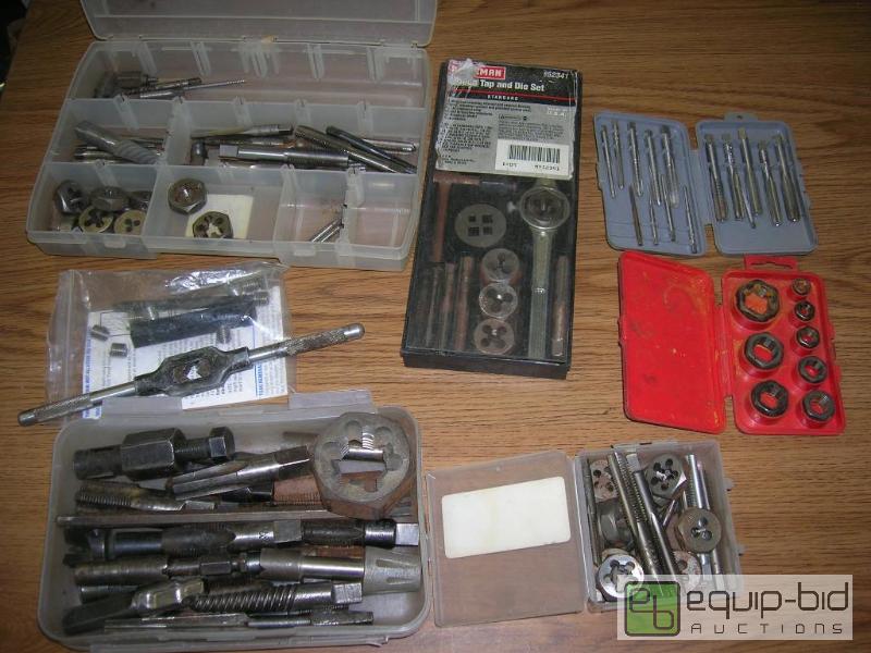 lot 567 image: Large Lot Tap & Die Tools