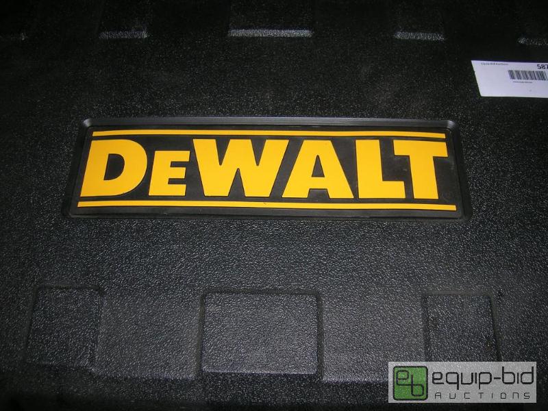 lot 587 image: DeWalt Multi Cordless 18 Volt Tool Set