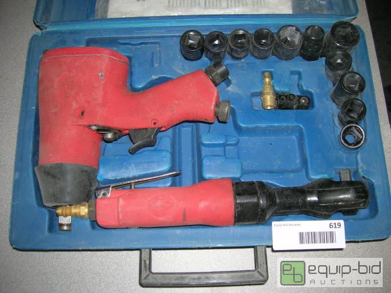 lot 619 image: 2 Pcs Cummins Air Tool Set