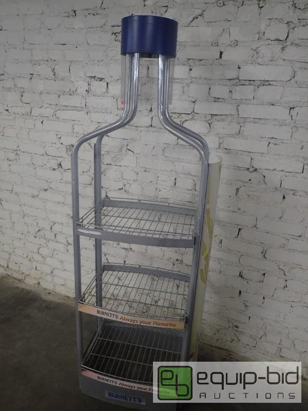 lot 7033 image: Three Tier Merchandising Rack