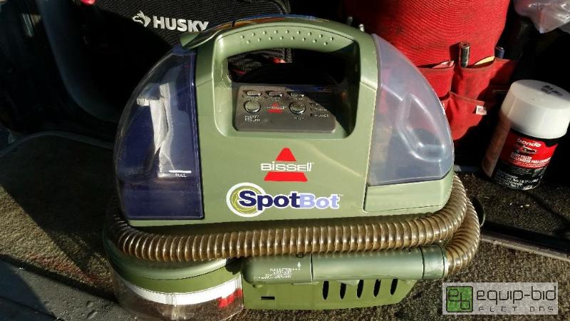 lot 141 image: BISSEL SPOT BOT CARPET CLEANER