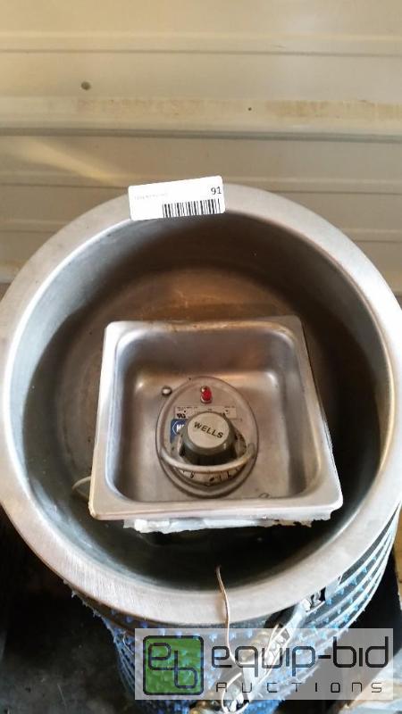 lot 146 image: WELLS DROP IN 11 QUART WARMER.