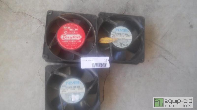 lot 155 image: 3 USED COOLING FANS