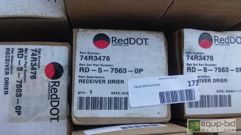 lot 173 image: 3 NEW RED DOT RECEIVERDRYERS