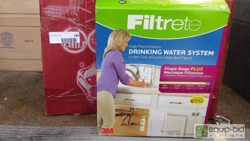 lot 184 image: FILTRETE DRINKING WATER SYSTEM