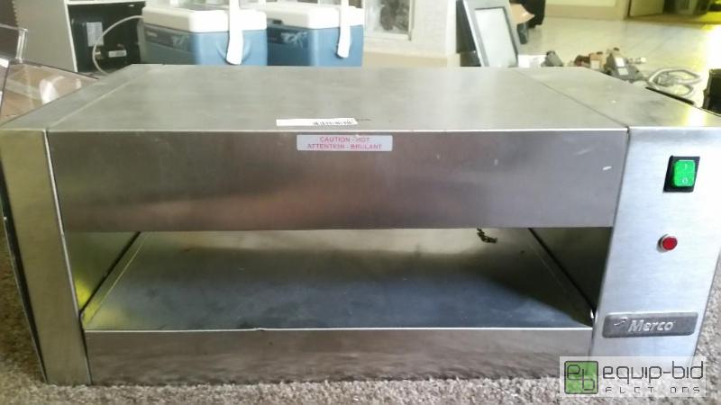 lot 190 image: STAINLESS STEEL PRESSURE PLATE ACTIVATED WARMING OVEN