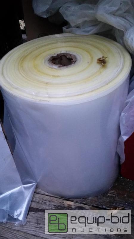 lot 230 image: 1000 FT ROLL OF PLASTIC SLEEVE (SEAL A MEAL)