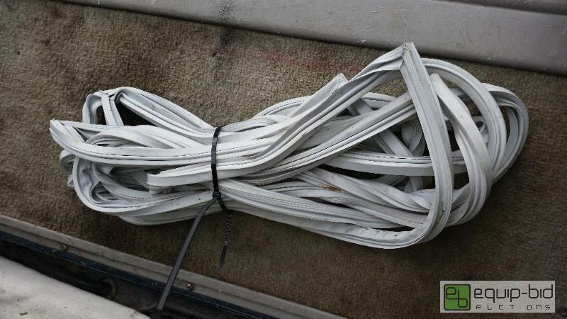 lot 233 image: 2 NEW DOOR SEALS FOR TRAULSEN STAINLESS FRIGFREEZER