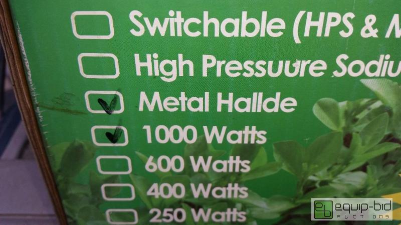 lot 234 image: Steel encased remote ballast ( 1000 watt metal halide )