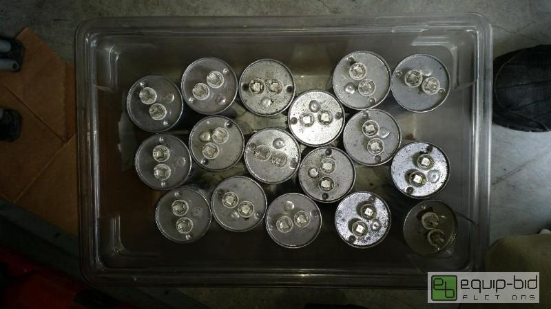 lot 235 image: Box of capacitors