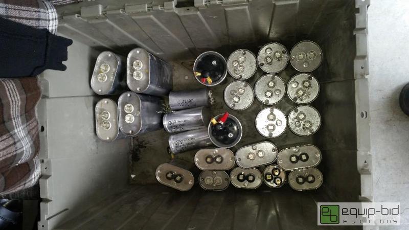 lot 236 image: Box of capacitors