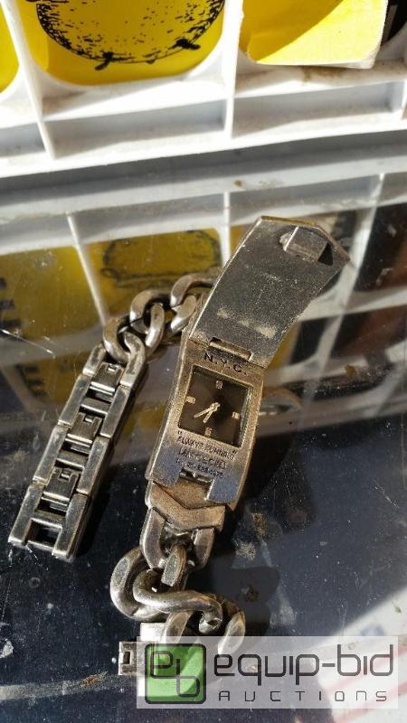 lot 93 image: MARC ECKO STAINLESS BRACELET WATCH