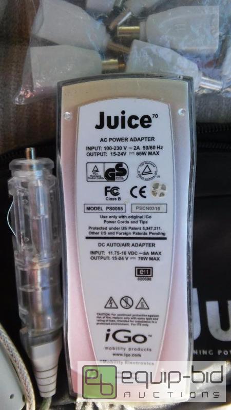 lot 99 image: Mobility PS0055-11 iGo Juice Combination AC and AutoAir Power Adapter and other power adapters