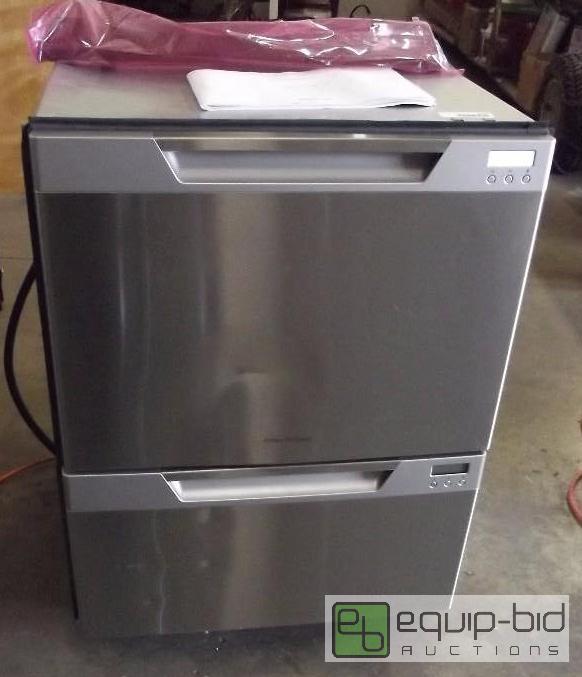 lot 2 image: Fisher and Paykel Double DishDrawer Dishwashe...