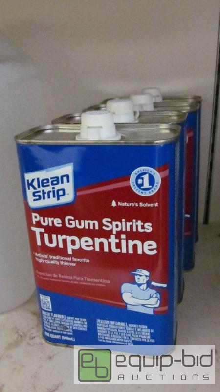 lot 2252 image: KleanStrip Pure Gum Spirits Turpentine   See ...