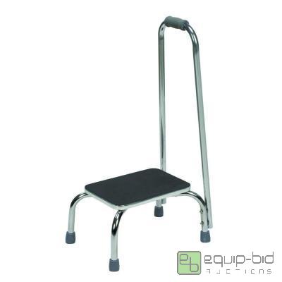 lot 2285 image: NEWFoot Stool with Handrail DMI   See p...