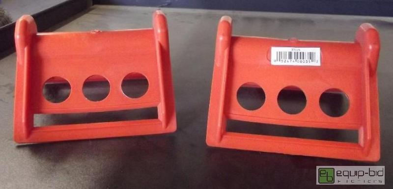 lot 2296 image: Large lot of ratchet strap edge protectors...