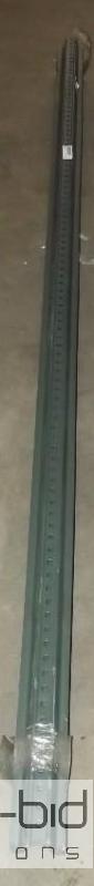 lot 2319 image: Lot of 5 steel posts 8 Long...