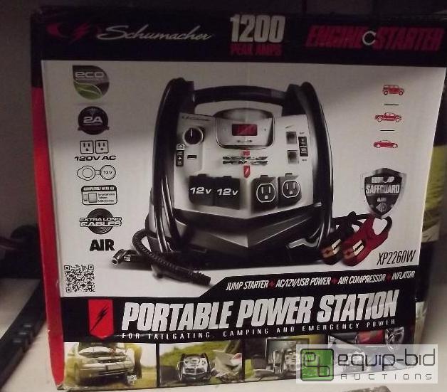 lot 2333 image: Schumacher Portable Power Station   1200 Peak...